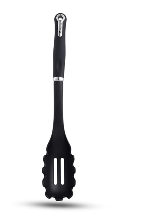 Bergner Master Pro Nylon Spaghetti Spoon (Black)